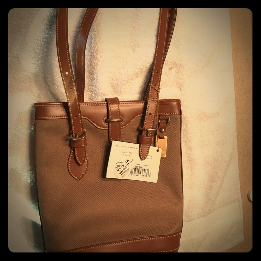 Dooney and Bourke mini bucket bag NWT